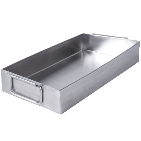 rectangular stainless steel trays